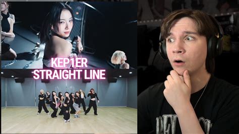 Dancer Reacts To Kep Er L Straight Line M V Dance Practice