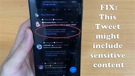 How To Take Off Sensitive Content On Twitter Nelle Yalonda