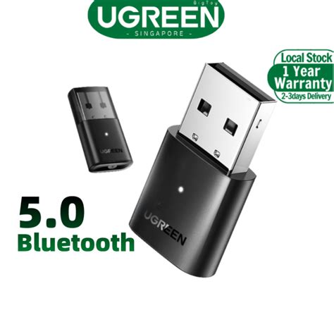 Ugreen Wireless Usb Bluetooth Adapter For Logitech Mouse Keyboard Pc V4