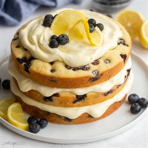 Gumbo Lemon Blueberry Cake