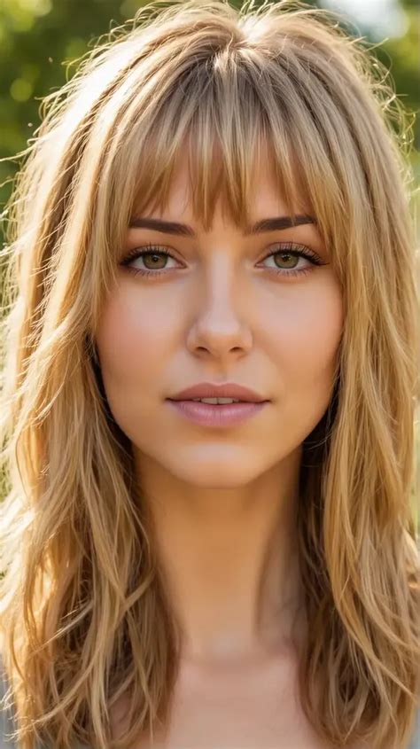 Explore The Ultimate Guide To Blonde Hair With Bangs Featuring Styles Like Blonde Highlights Wi