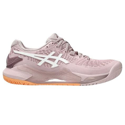 Tênis Asics Gel Resolution 9 Clay Rosa E Laranja Feminino