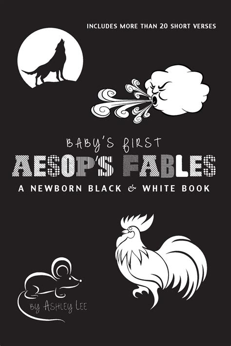 Buy Baby S First Aesop S Fables A Newborn Black White Book Short