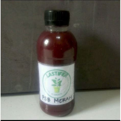 Jual Pupuk Bakteri Fotosintesis Psb Merah 250 Ml Shopee Indonesia