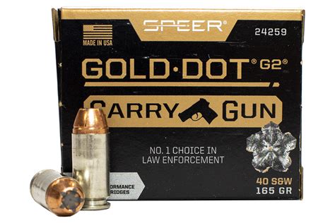 Speer Sw Gr Gold Dot Hp Carry Gun Box Vance Outdoors