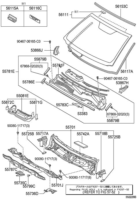 Toyota Rav Louver Cowl Top Ventilator R Toyota Parts