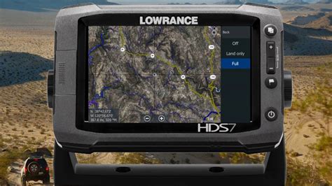 How To Enable Satellite Imagery On Lowrance Hds 7 Gen2 Touch For Off