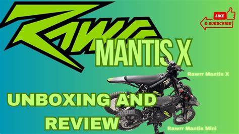 Rawrr Mantis X For The Wife Unboxing Performance And Review 72v