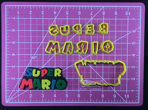 Stl File Super Mario Multipiece Fondant Cookie Cutter Set 5 5 🍪 ・3d