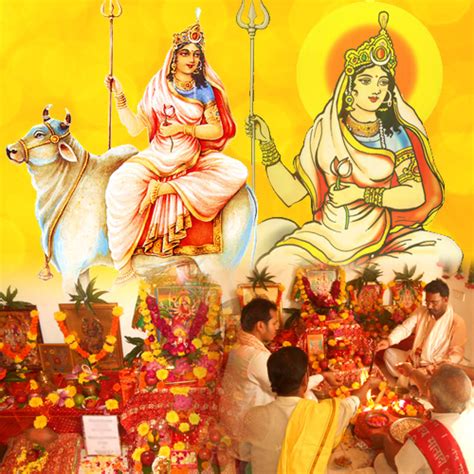 Shailputri Devi Puja,Goddess Shailpootri Pooja Homam,Maa Sailputri Puja ...