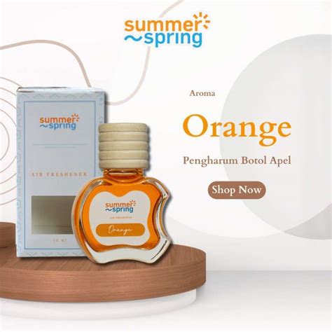 Jual Summerspring Pengharum Botol Apel Gantung Parfum Mobil Dan Ruangan