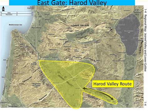 06 Satellite Bible Atlas Map 1 4 Jezreel Valley Youtube