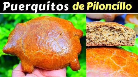 Puerquitos Marranitos De Piloncillo Pan Dulce Mexicano Youtube