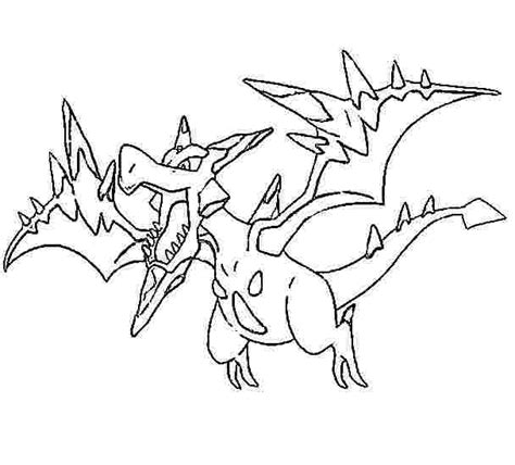 Mega Tyranitar Pokemon Coloring Pages