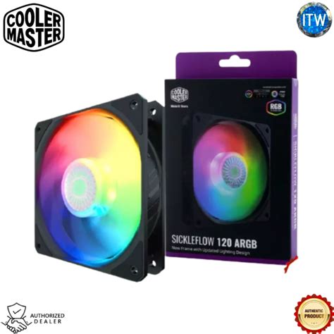 Cooler Master SickleFlow 120 ARGB Fan | MFX-B2DN-18NPA-R1 | Lazada PH