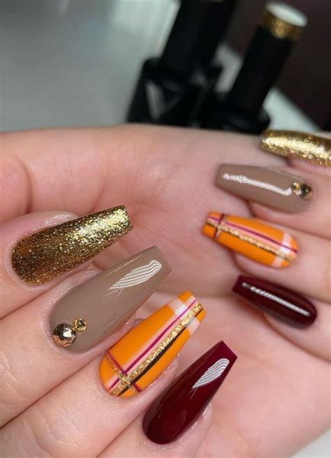 Fall Nail Designs Beautiful Nail Design Ideas To Wear In Fall Glam