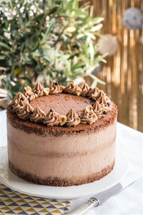 Layer Cake Au Chocolat Empreinte Sucr E