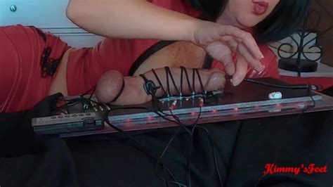 Cruel Femdom Estim Sounding Deep Electro Urethral Sound Cock Torture