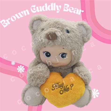 Sonny Angel Brown Cuddly Bear Hobbies Toys Toys Games On Carousell