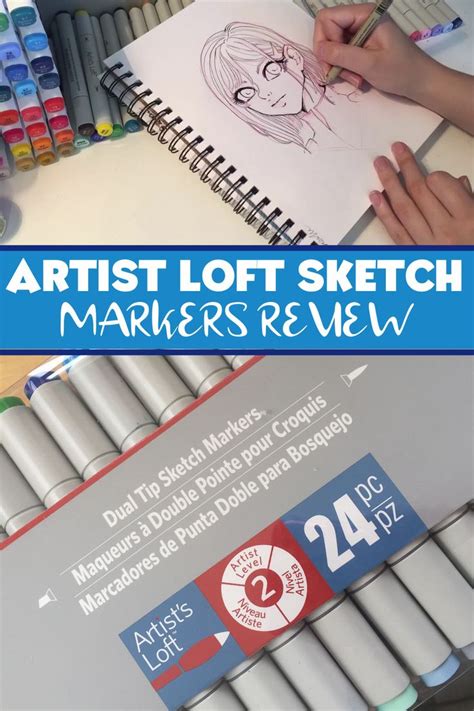 Artist Loft Sketch Markers Review | Artist Loft Alcohol Markers ...