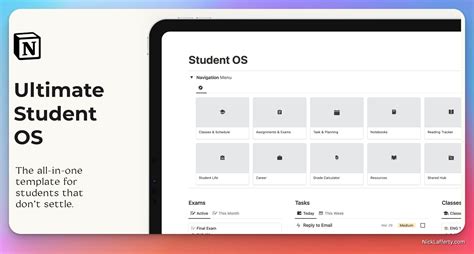 Notion Templates For Students Back To School Deals