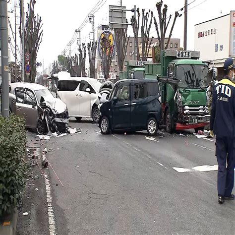 5台からむ事故 1人死亡3人けが 埼玉・行田市 対向車線越え衝突か 2024年4月6日掲載 ライブドアニュース