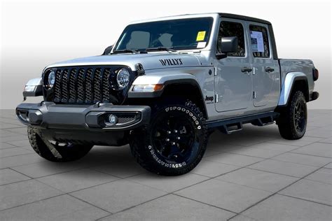 Certified Pre Owned Jeep Gladiator Willys Door Crew Cab