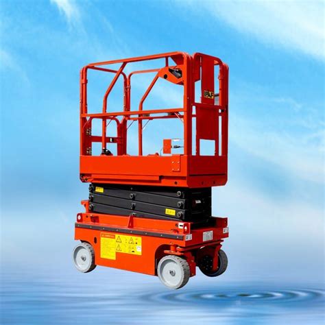 New Hydraulic Lifting Equipment Small Mobile Scissor Lift Safe Electric