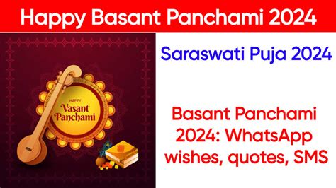 Happy Basant Panchami 2024:Wishes,Quotes Status