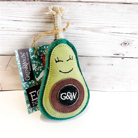 Audrey the avocado - eco toy - Air Dried Dog Treats