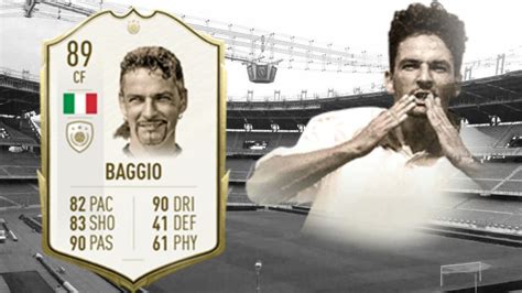 Fifa Roberto Baggio Icon Player Review Youtube