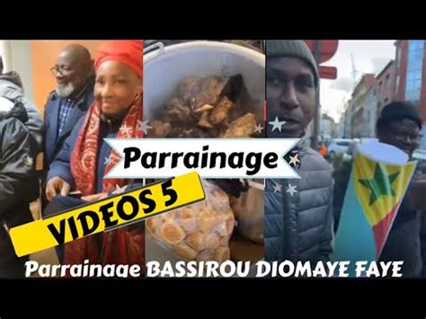 Parrainage BASSIROU DIOMAYE FAYE Compil Videos 5 YouTube