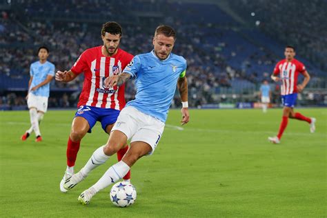 Champions Lazio Atletico Madrid Provedel Pareggia Di Testa Al