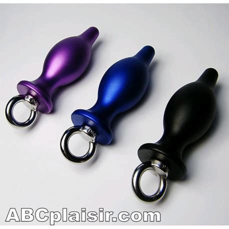 Bouchon Anal Butt Plug En Acier 35mm