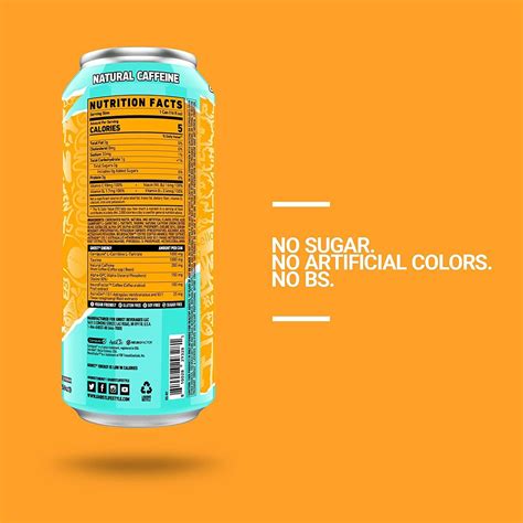 Ghost Energy Ready To Drink 16 Ounce Cans Tropical Mango 12 Cans On