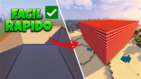 Como Aplanar Rellenar Bloques En Minecraft Comando Fill Youtube