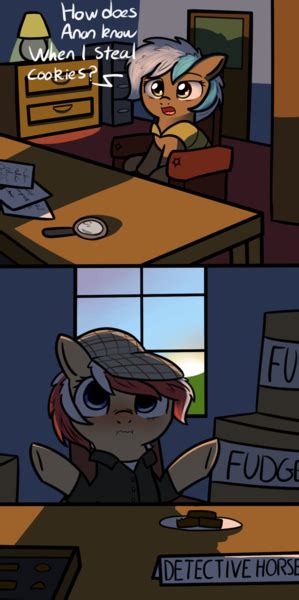 1293265 Artist Neuro Blushing Comic Derpibooru Import Detective