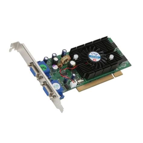Jaton 228PCI 128MB Dual VGA TWIN FX5200 PCI Video Card (Refurbished ...