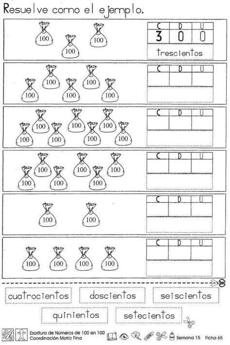 Pin De Luisa Mora En MATEMATICAS PRIMARIA Escritura De Numeros