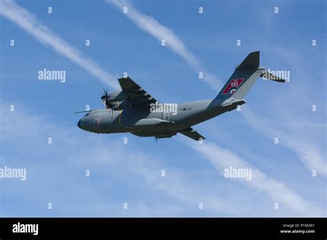 Airbus A400m Atlas Military Transport Aircraft Of The Royal Air Force