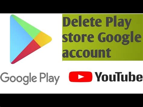 How To Delete Play Store Google Account By Smartest Smart Tech Youtube