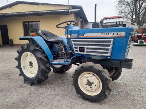 Iseki Tu1500 Mini Traktorek 4x4 15 Km Glebogryzarka Kubota Yanmar