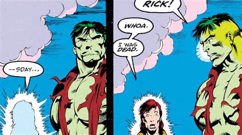The Many Deaths Of Rick Jones Marvel