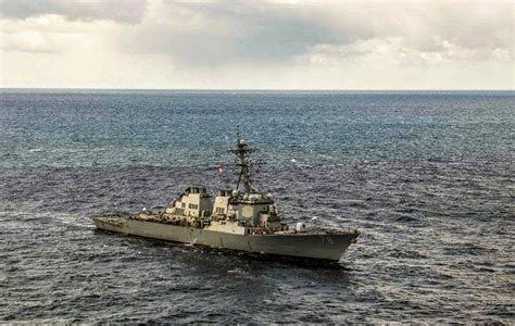 Us Navy Uss Porter Ddg Guided Missile Destroyer Departs For Its