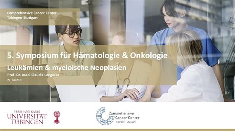 5 Symposium Fr Hmatologie Onkologie Leukmien Myeloische Neoplasien