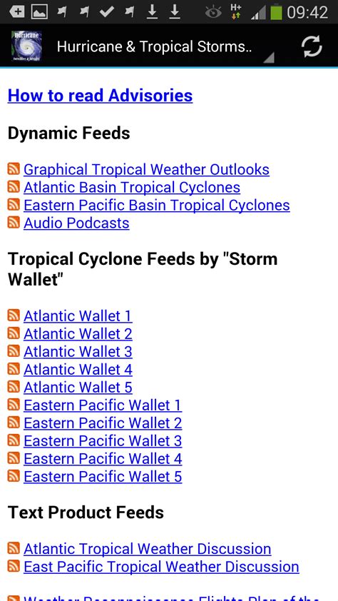 Hurricane Forecast Advisory App On The Amazon Appstore