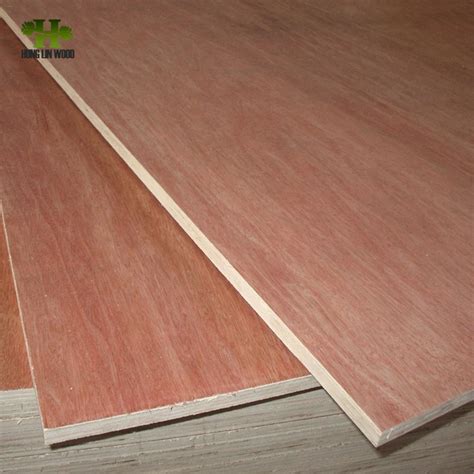 1220 2440mm First Class E0 E1 Grade Natural Okoume Wood Veneer Plywood