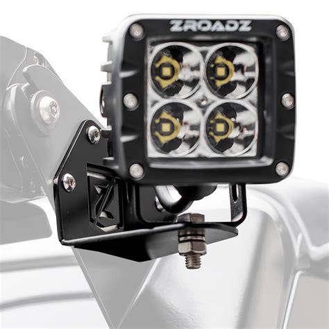 ZROADZ Jeep Wrangler 2019 Roof Bolt On 3 2x20W Cube Flood Beam LED