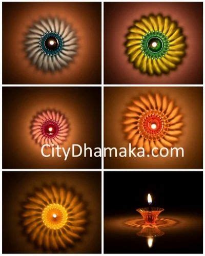 12 Pieces Plastic 3D Reflection Diwali Diya Finish Type Export