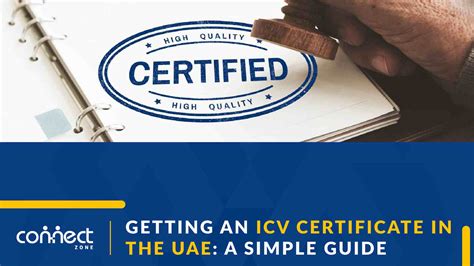 ICV Certification Guide 2023 Ensuring Compliance And Quality